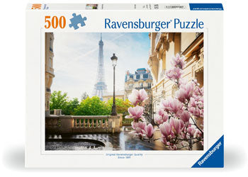 RAVENSBURGER SPRINGTIME IN PARIS 500 PIECE PUZZLE