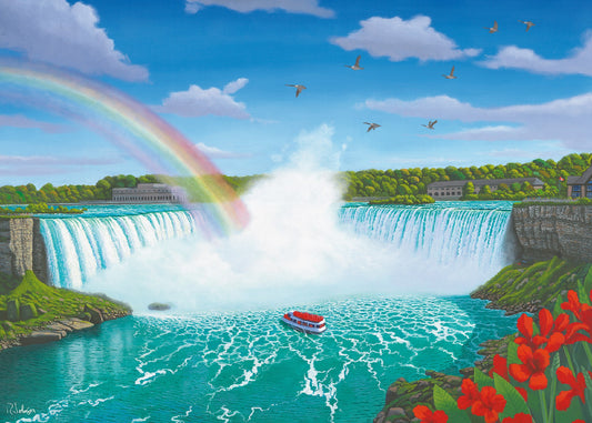 RAVENSBURGER NIAGRA FALLS 1000 PIECE PUZZLE