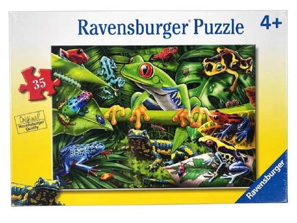 AMAZING AMPHIBIANS 35 PIECE PUZZLE