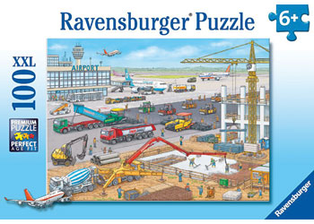AIRPORT CONSTRUCTION 100 PIECE PUZZLE