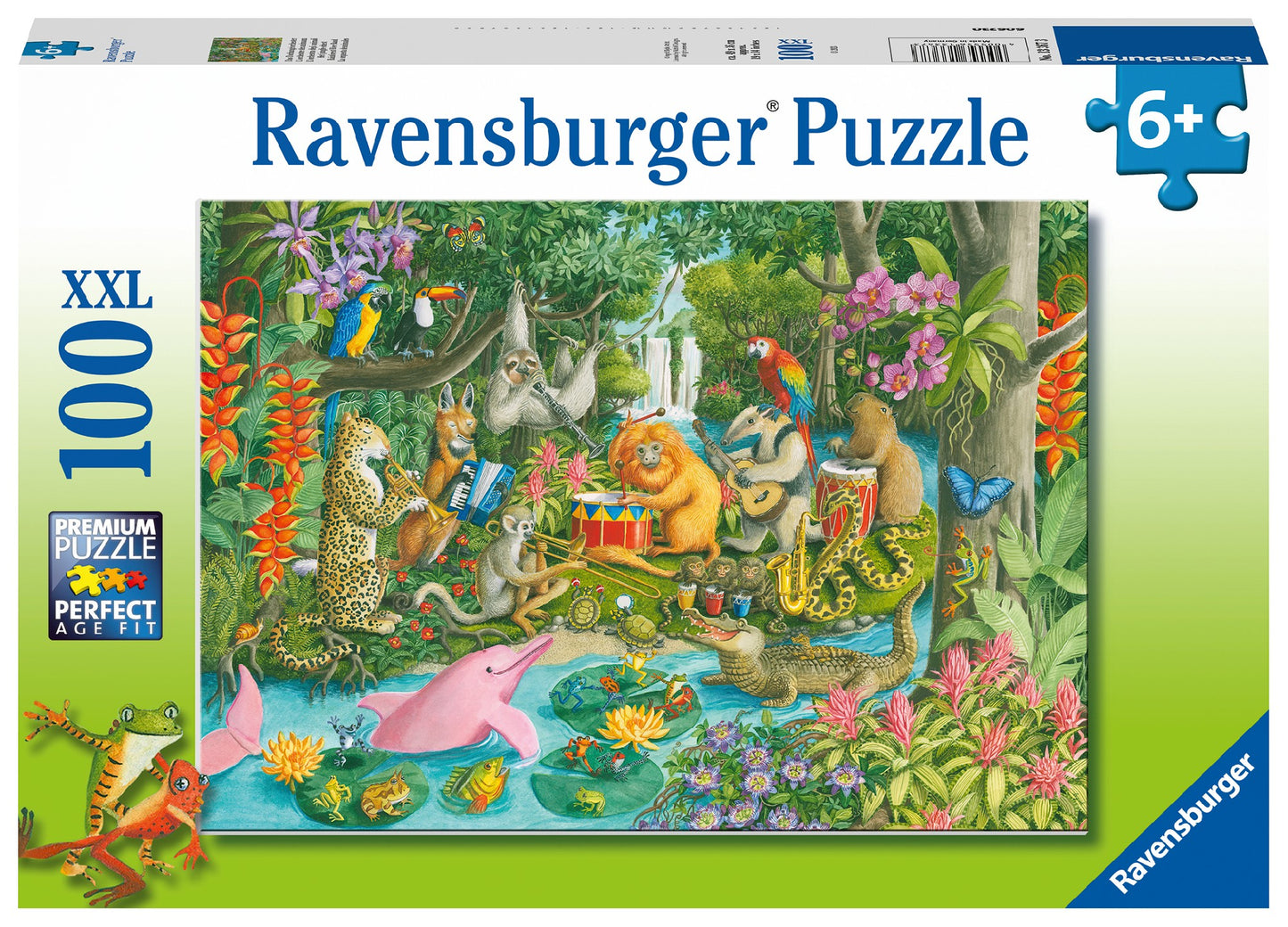 RAVENSBURGER RAINFOREST RIVER BAND 100 PIECE PUZZLE