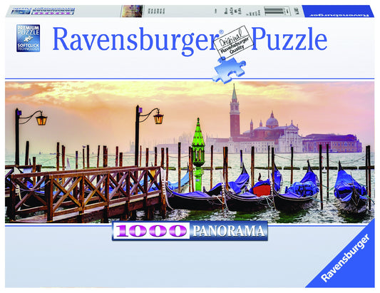 RAVENSBURGER GONDOLAS IN VENICE 1000 PIECE PUZZLE