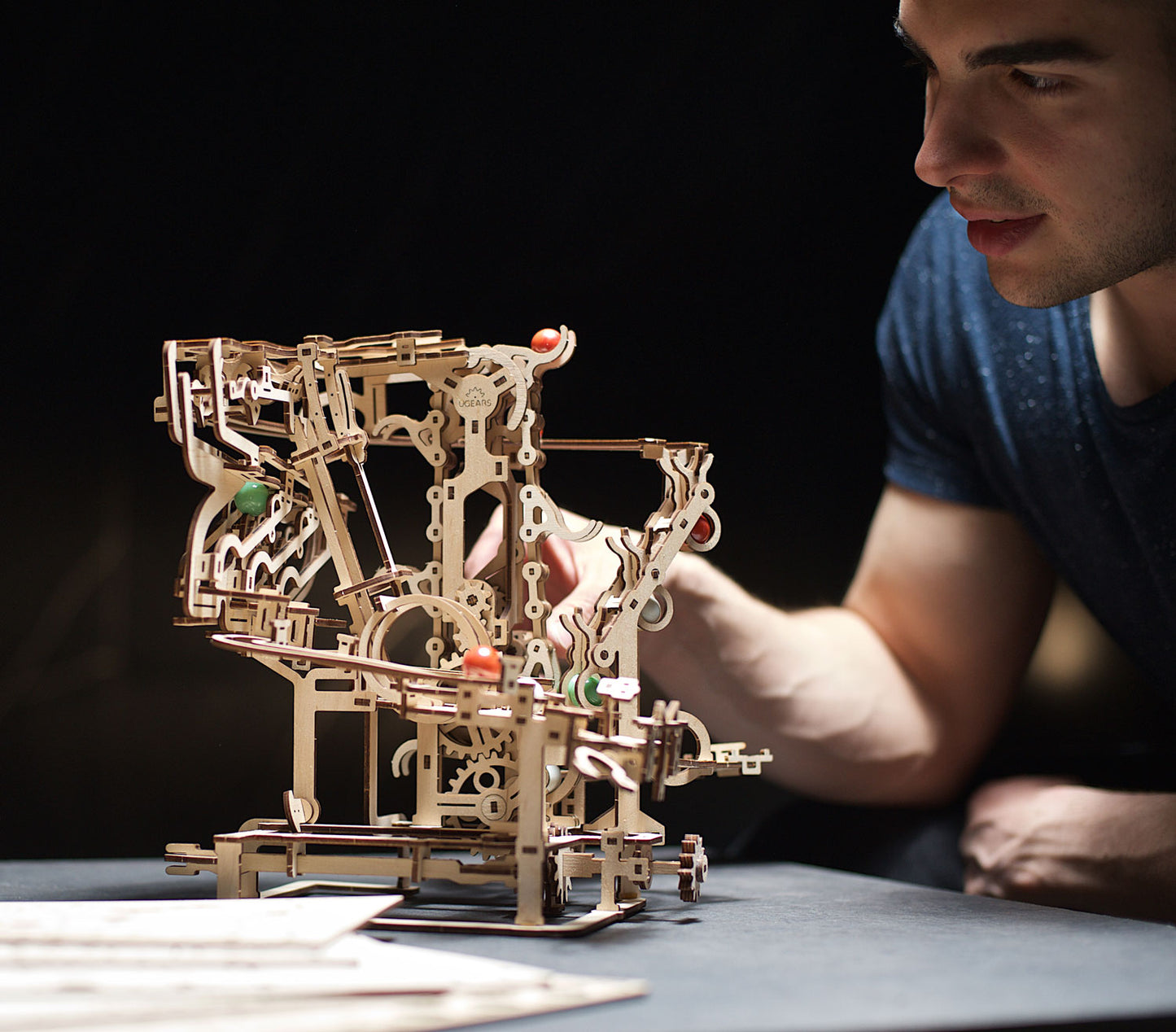 UGEARS MARBLE RUN CHAIN HOIST