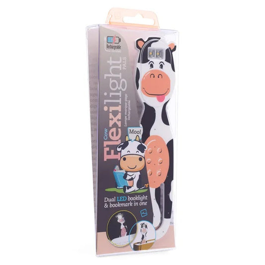 FLEXILIGHT RECHARGEABLE PALS BOOKLIGHT - COW