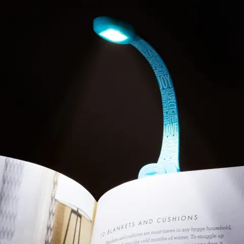 FLEXILIGHT XTRA BOOKLIGHT - BLUE WORDS