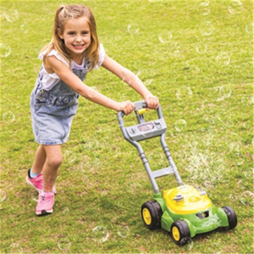 JOHN DEERE BUBBLE 'N' GO MOWER COMBO (No batteries required)