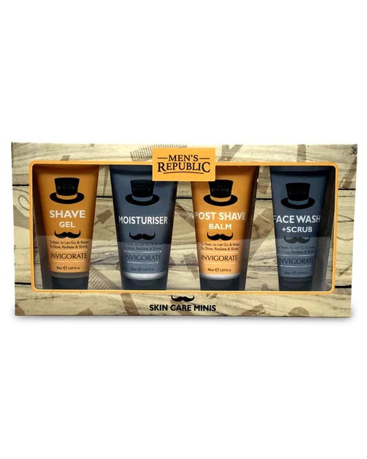 MENS REPUBLIC GROOMING KIT SKIN CARE MINIS