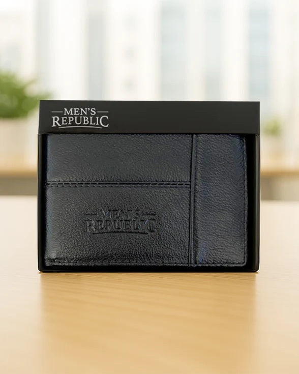MENS REPUBLIC LEATHER WALLET