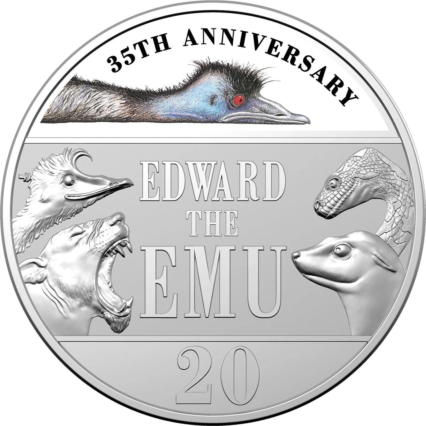 COIN PACK BOOK 20C 2023 UNC EDWARD THE EMU