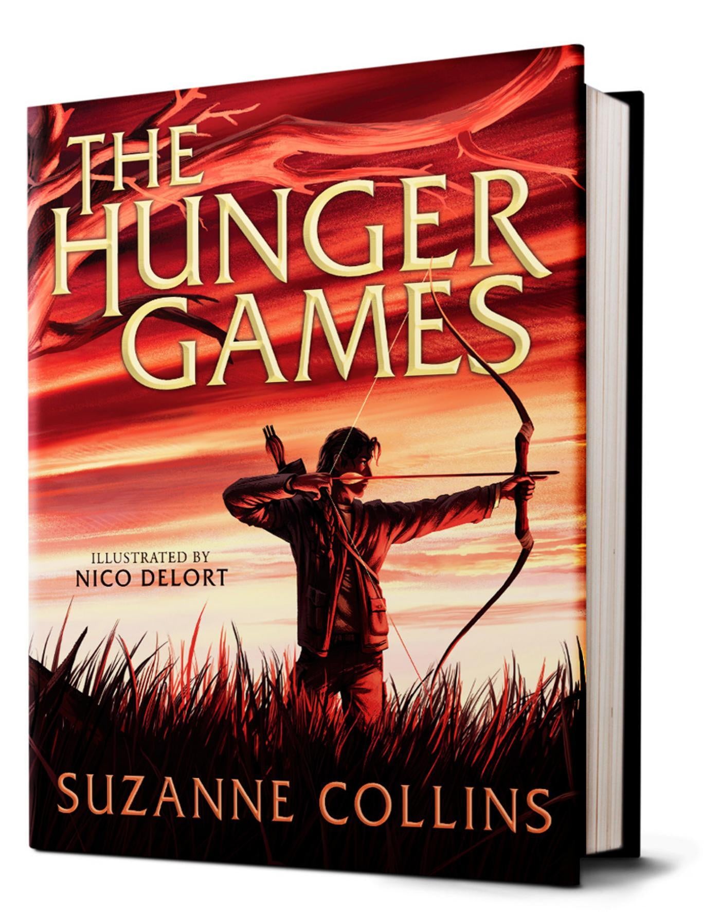THE HUNGER GAMES ILLUSTRATED EDITION - SUZANNE COLLINS
