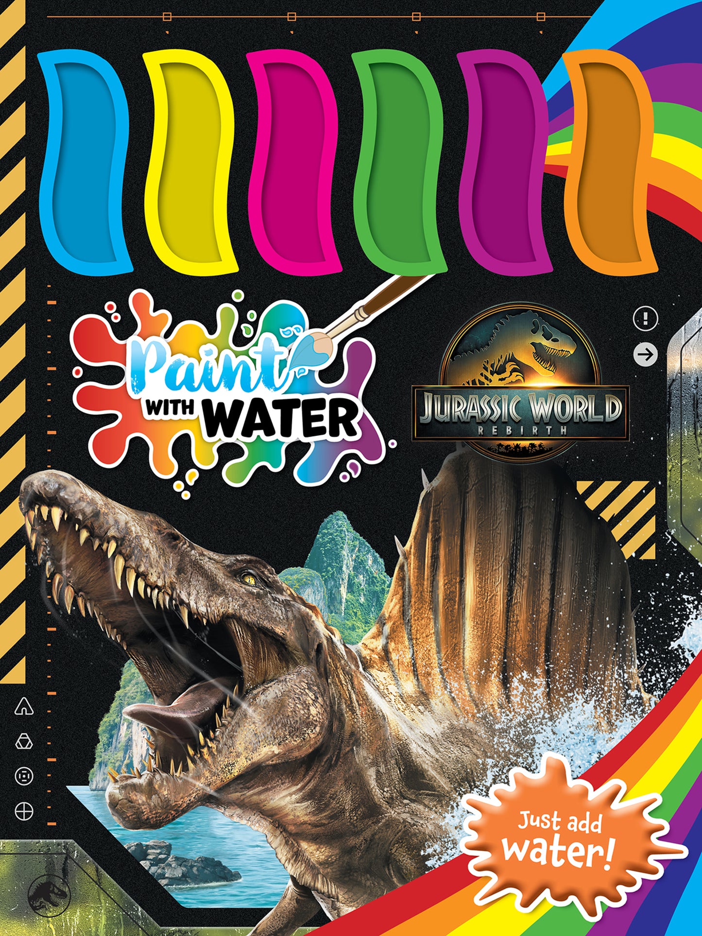 JURASSIC WORLD REBIRTH PAINT WITH WATER - SCHOLASTIC