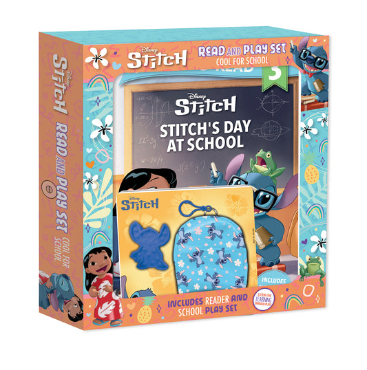 STITCH : READ AND PLAY SET - DISNEY
