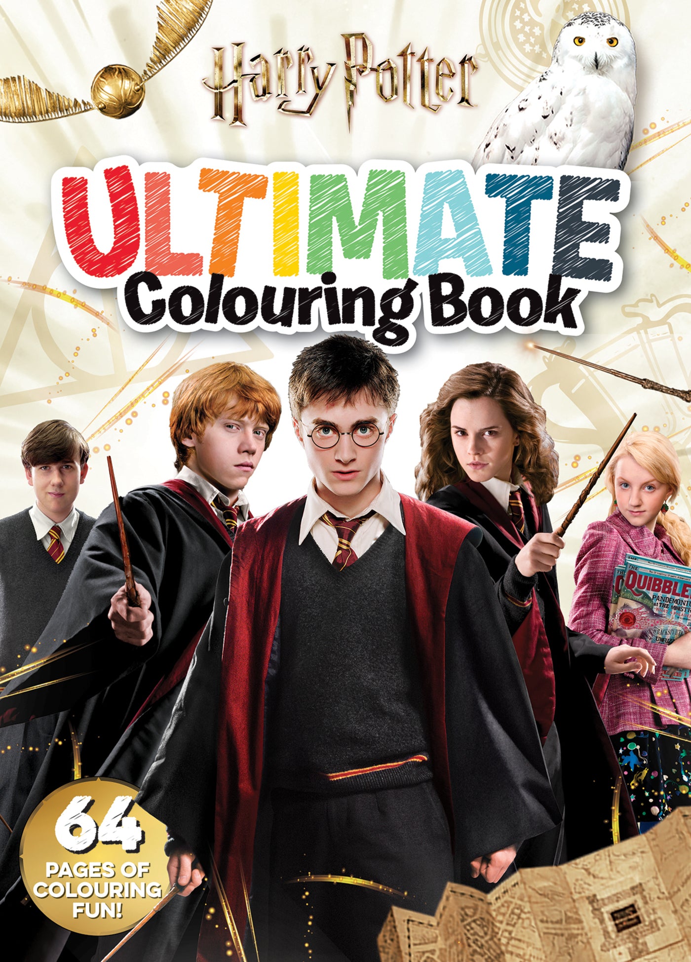 HARRY POTTER ULTIMATE COLOURING BOOK - SCHOLASTIC