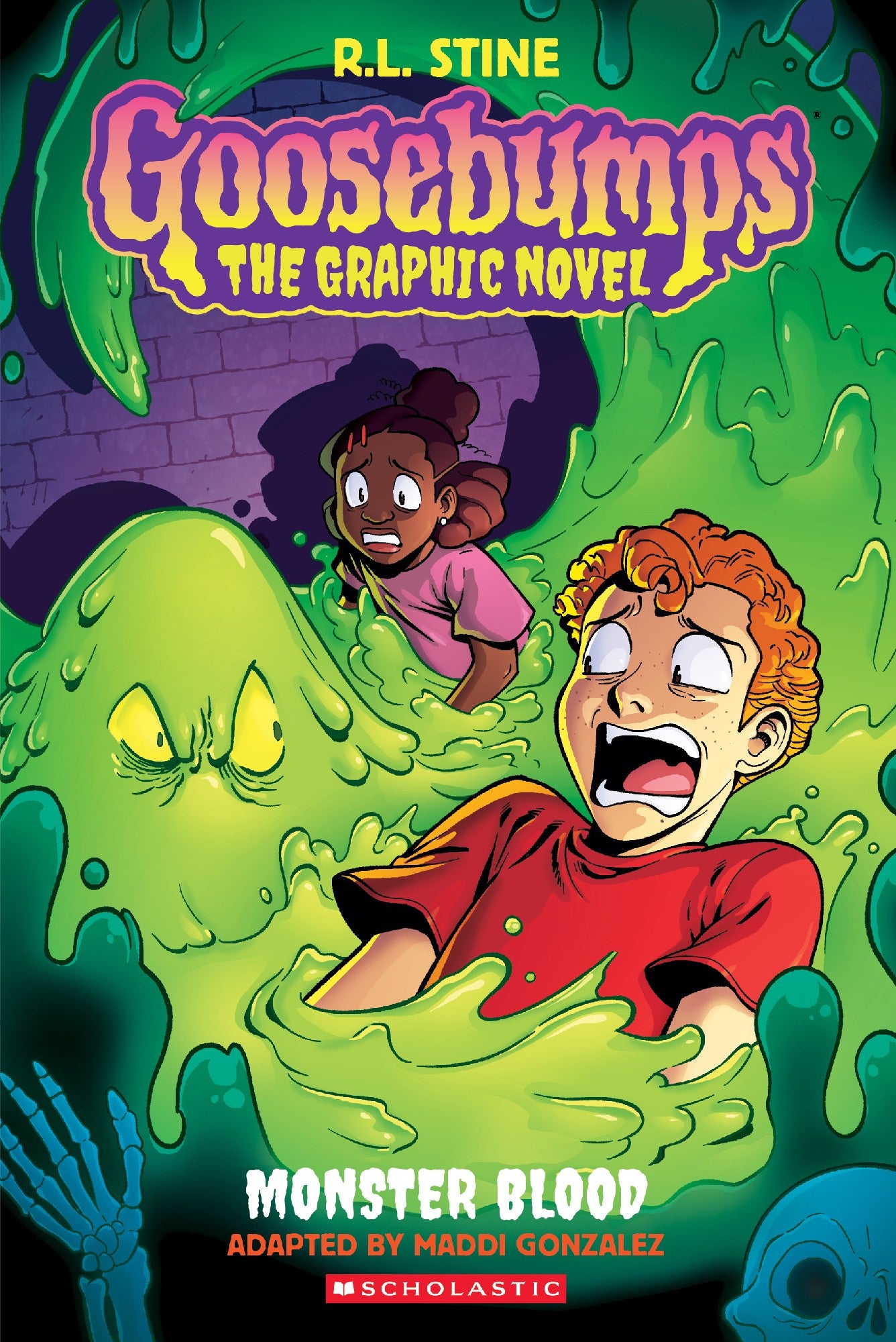 GOOSEBUMPS THE GRAPHIC NOVEL MONSTER BLOOD - MADDI GONZALEZ