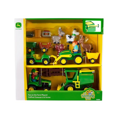 JOHN DEERE FUN ON THE FARM PLAYSET