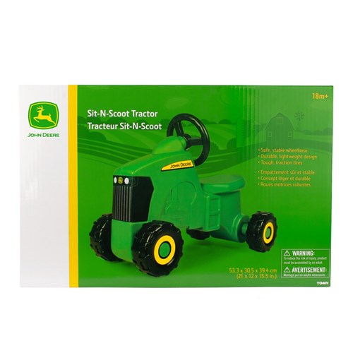 JOHN DEERE FOOT TO FLOOR TRACTOR RIDE ON