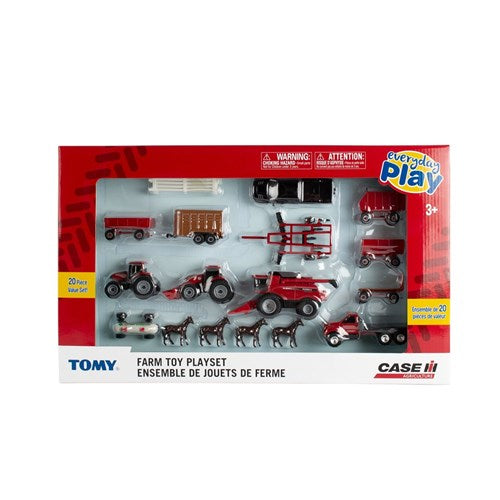 CASE INTERNATIONAL HARVESTER 1:64 20 PIECE VALUE SET
