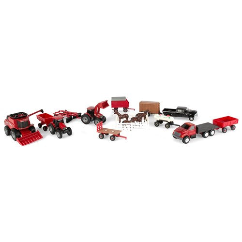 CASE INTERNATIONAL HARVESTER 1:64 20 PIECE VALUE SET