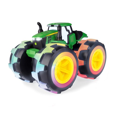 MONSTER TREADS LIGHTNING WHEELS 4WD TRACTOR WITH LIGHTS AND SOUND