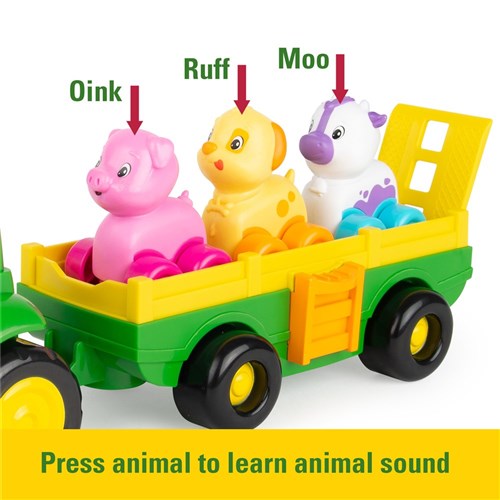 JOHN DEERE ANIMAL SOUNDS WAGON RIDE
