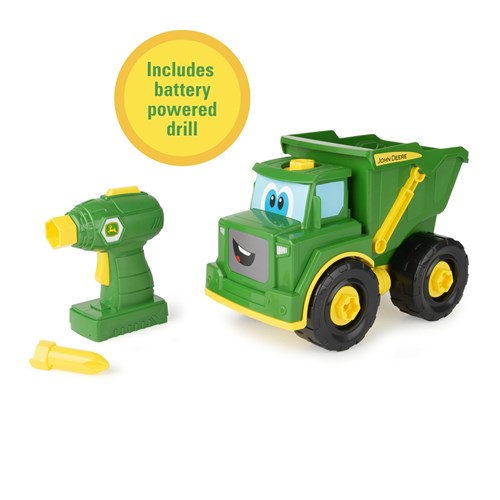 JOHN DEERE BUILD A BUDDY DUMP TRUCK - GREEN VERSION (POWERED)