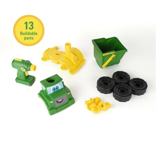 JOHN DEERE BUILD A BUDDY DUMP TRUCK - GREEN VERSION (POWERED)
