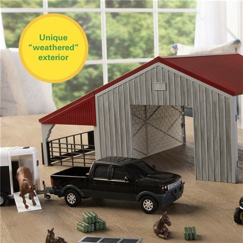 JOHN DEERE WEATHERED BARN PLAY SET