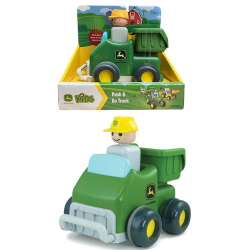 JOHN DEERE PUSH N GO TRUCK