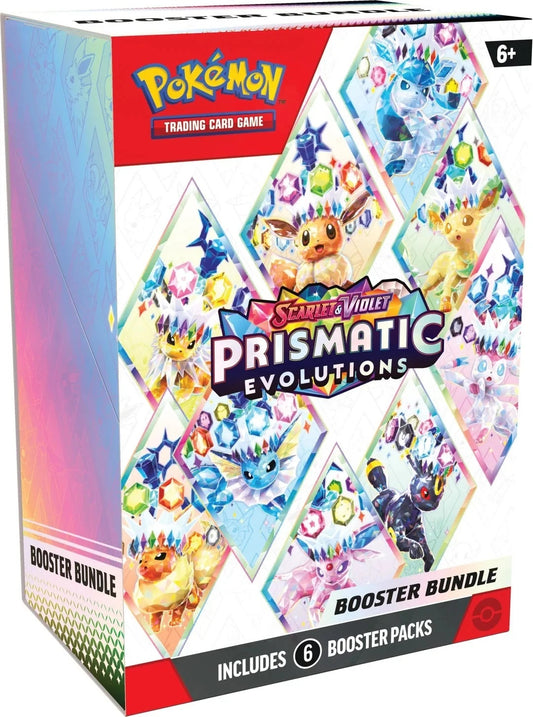 POKEMON SCARLET AND VIOLET PRISMATIC EVOLUTION BOOSTER BUNDLE