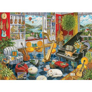 RAVENSBURGER - THE MUSIC ROOM 500 PIECE PUZZLE
