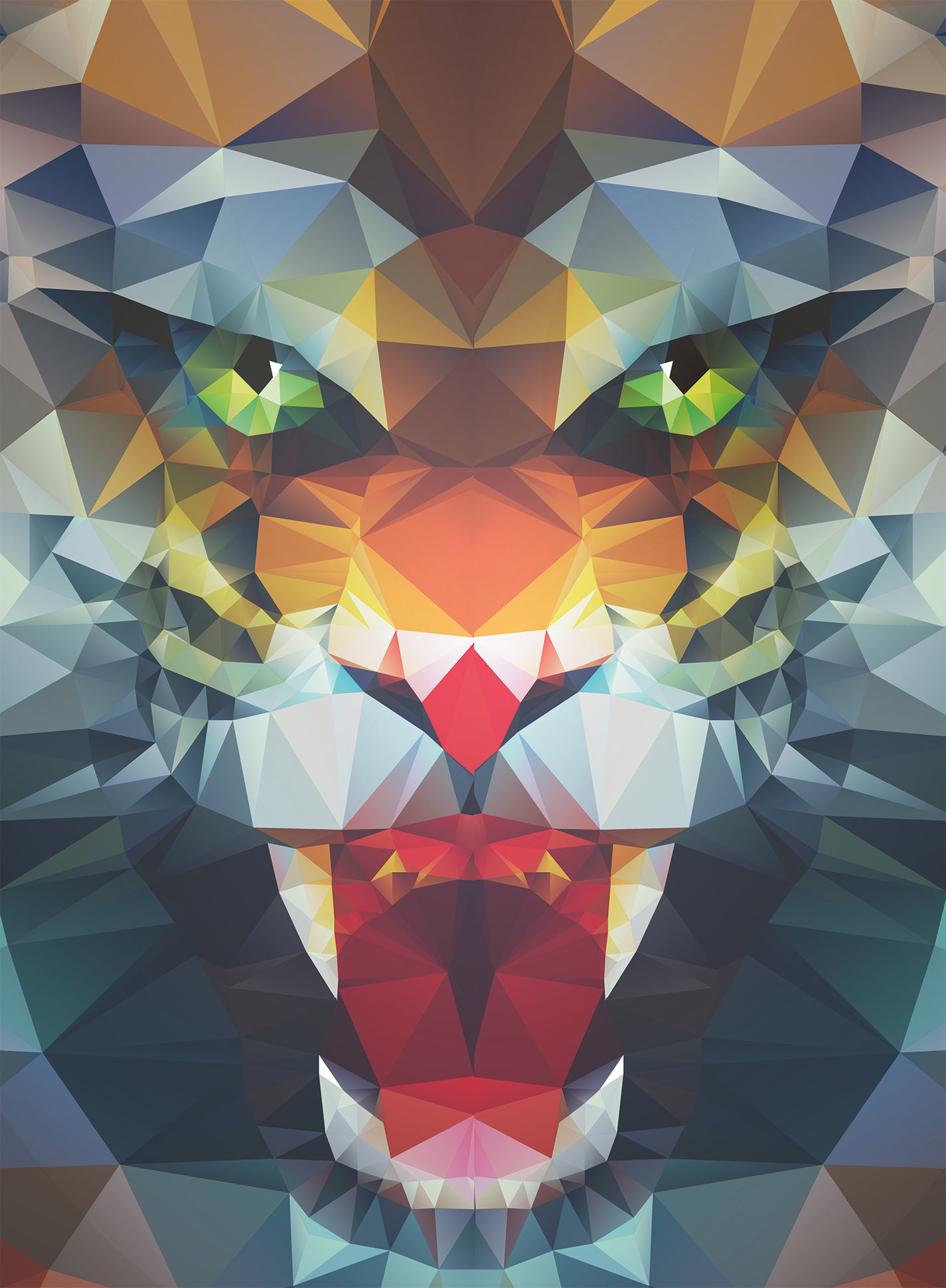 RAVENSBURGER POLYGON LION 500 PIECE PUZZLE