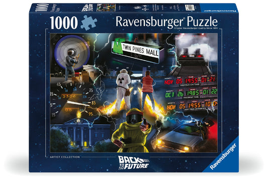 RAVENSBURGER BACK TO THE FUTURE 1000 PIECE PUZZLE