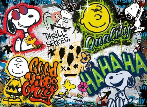 RAVENSBURGER - PEANUTS GRAFFITI 500 PIECE PUZZLE