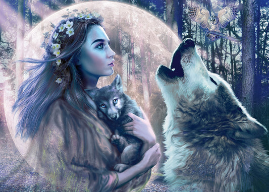 RAVENSBURGER MOONLIGHT MAGIC 1000 PIECE PUZZLE