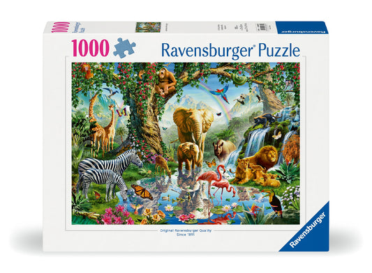 RAVENSBURGER ADVENTURES IN THE JUNGLE 1000 PIECE PUZZLE