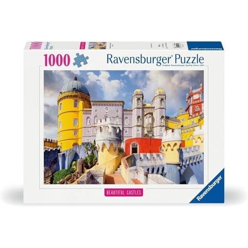 RAVENSBURGER PENA NATIONAL PALACE PORTUGAL 1000 PIECE PUZZLE