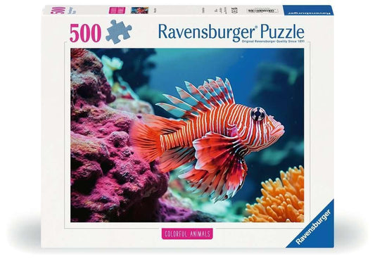 RAVENSBURGER - RED LIONFISH 500 PIECE PUZZLE