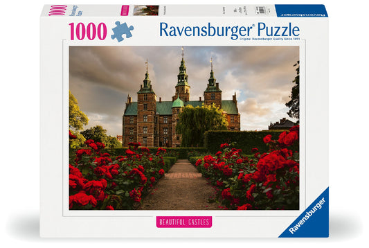 RAVENSBURGER ROSENBORG CASTLE 1000 PIECE PUZZLE