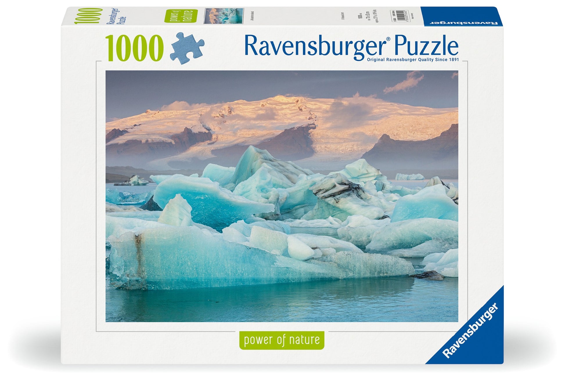 RAVENSBURGER POWER OF NATURE JOKULSARION 1000 PIECE PUZZLE