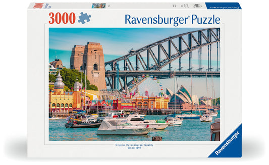 RAVENBURGER SECRET SYDNEY 3000 PIECE PUZZLE