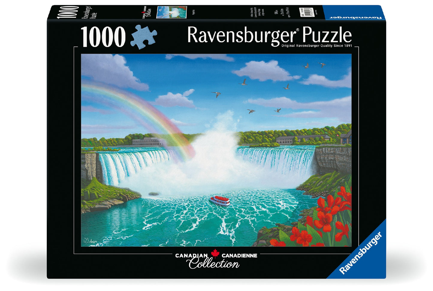 RAVENSBURGER NIAGRA FALLS 1000 PIECE PUZZLE