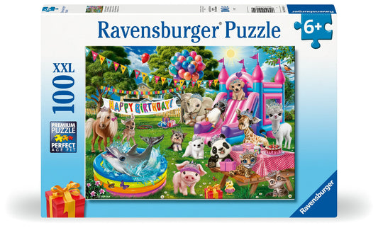 RAVENSBURGER TIARA BIRTHDAY PARTY 100 PIECE PUZZLE