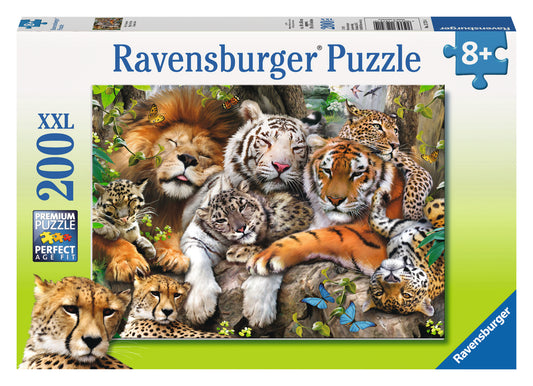 RAVENSBURGER BIG CAT NAP 200 PIECE PUZZLE