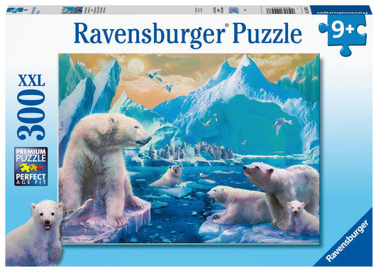 RAVENSBURGER POLAR BEAR KINGDOM 300 PIECE PUZZLE