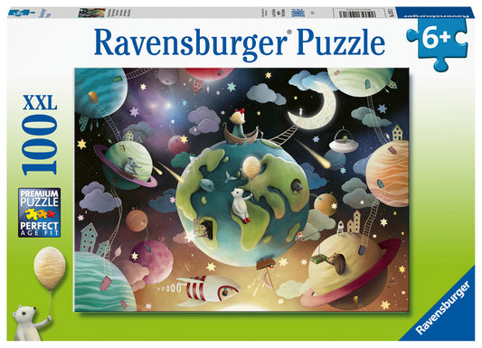 RAVENSBURGER PLANET PLAYGROUND 100 PIECE PUZZLE