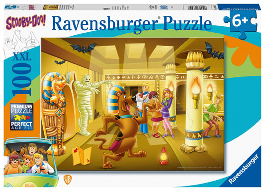 RAVENSBURGER SCOOBY DOO MEETS HIS MUMMY 100XXL PIECE PUZZLE