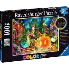 RAVENSBURGER CINDERELLA'S GLASS SLIPPER 100 PIECE PUZZLE