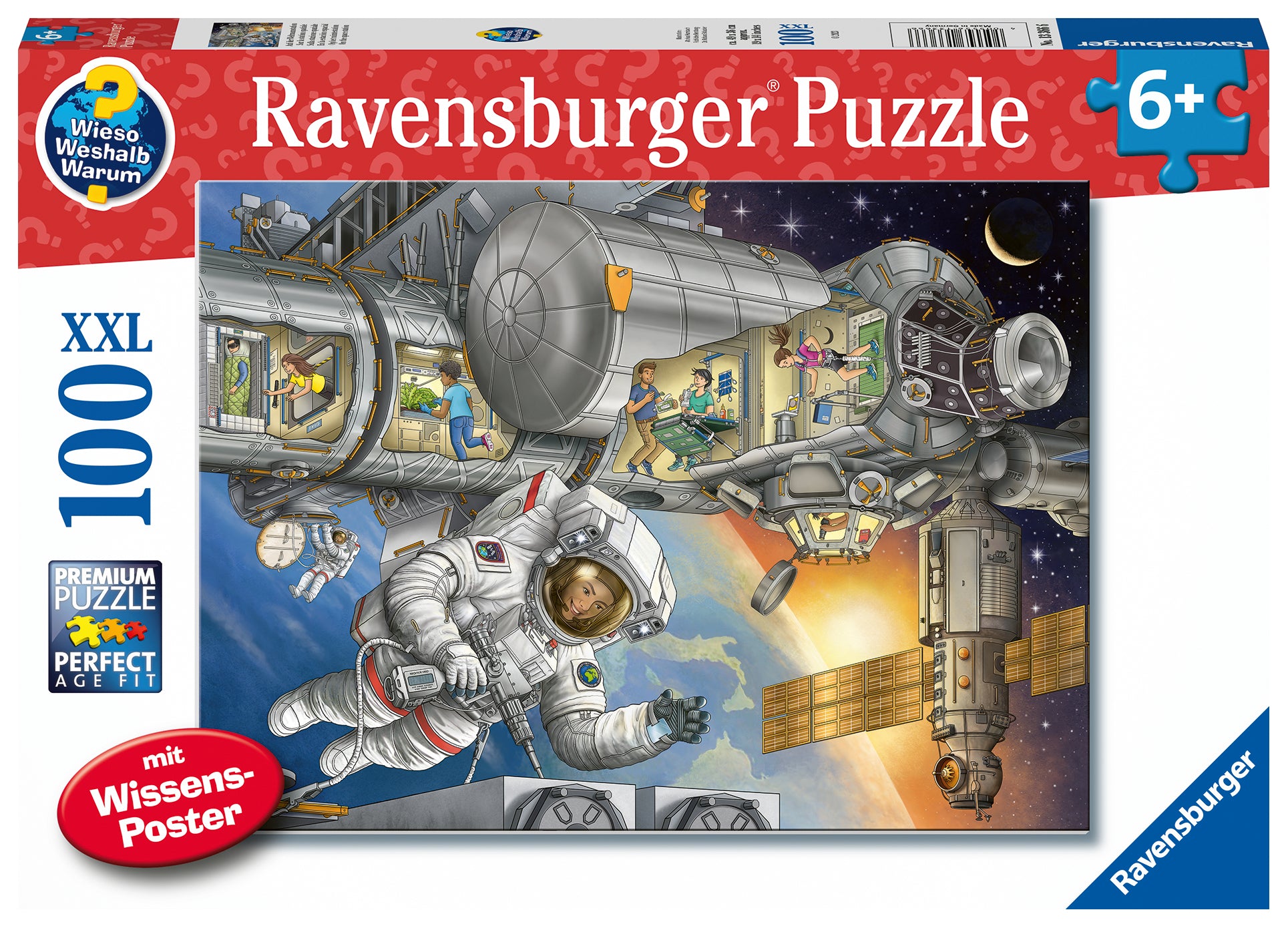 RAVENSBURGER ON THE SPACE STATION 100XXL PUZZLE