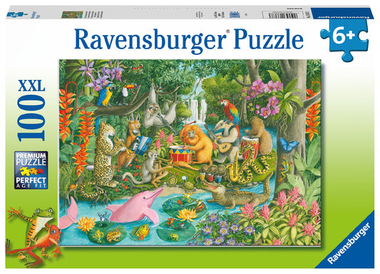 RAVENSBURGER RAINFOREST RIVER BAND 100 PIECE PUZZLE
