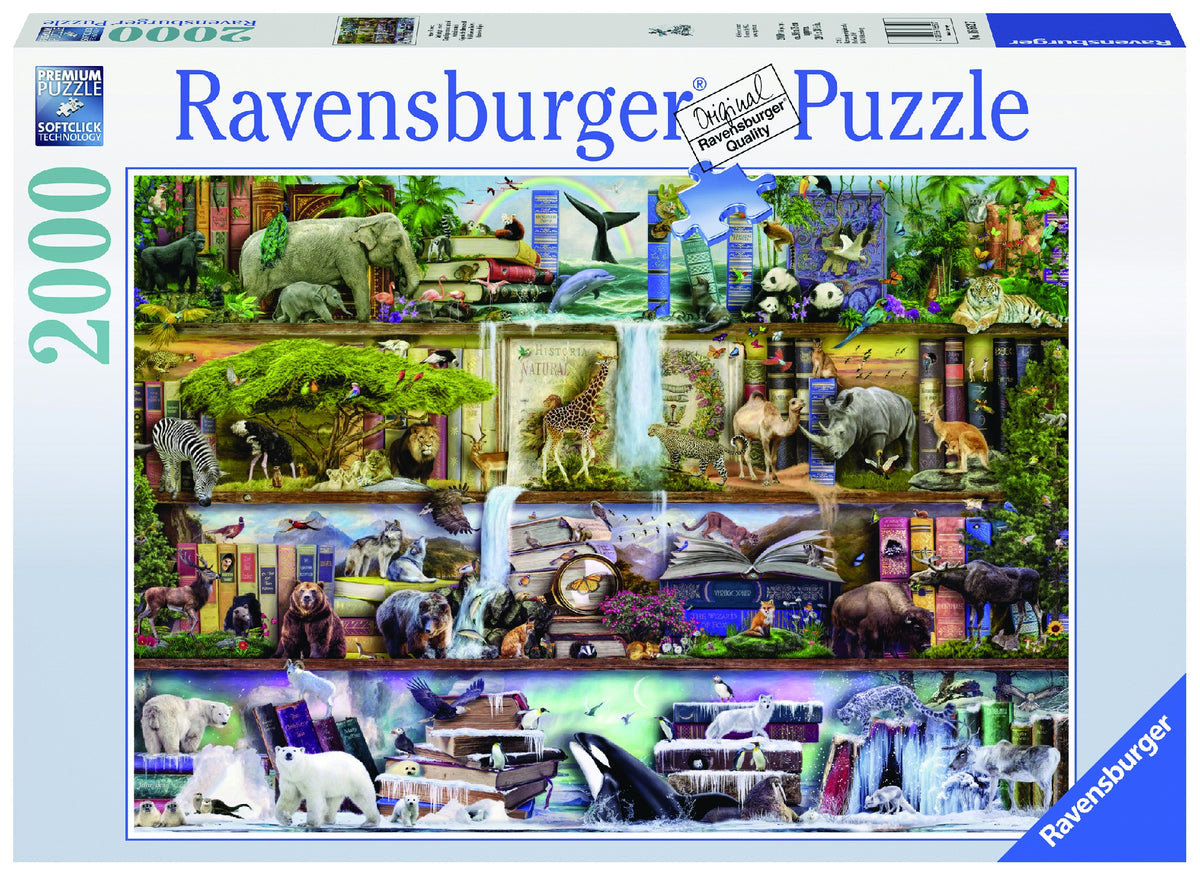 RAVENSBURGER WILD KINGDOM 2000 PIECE PUZZLE